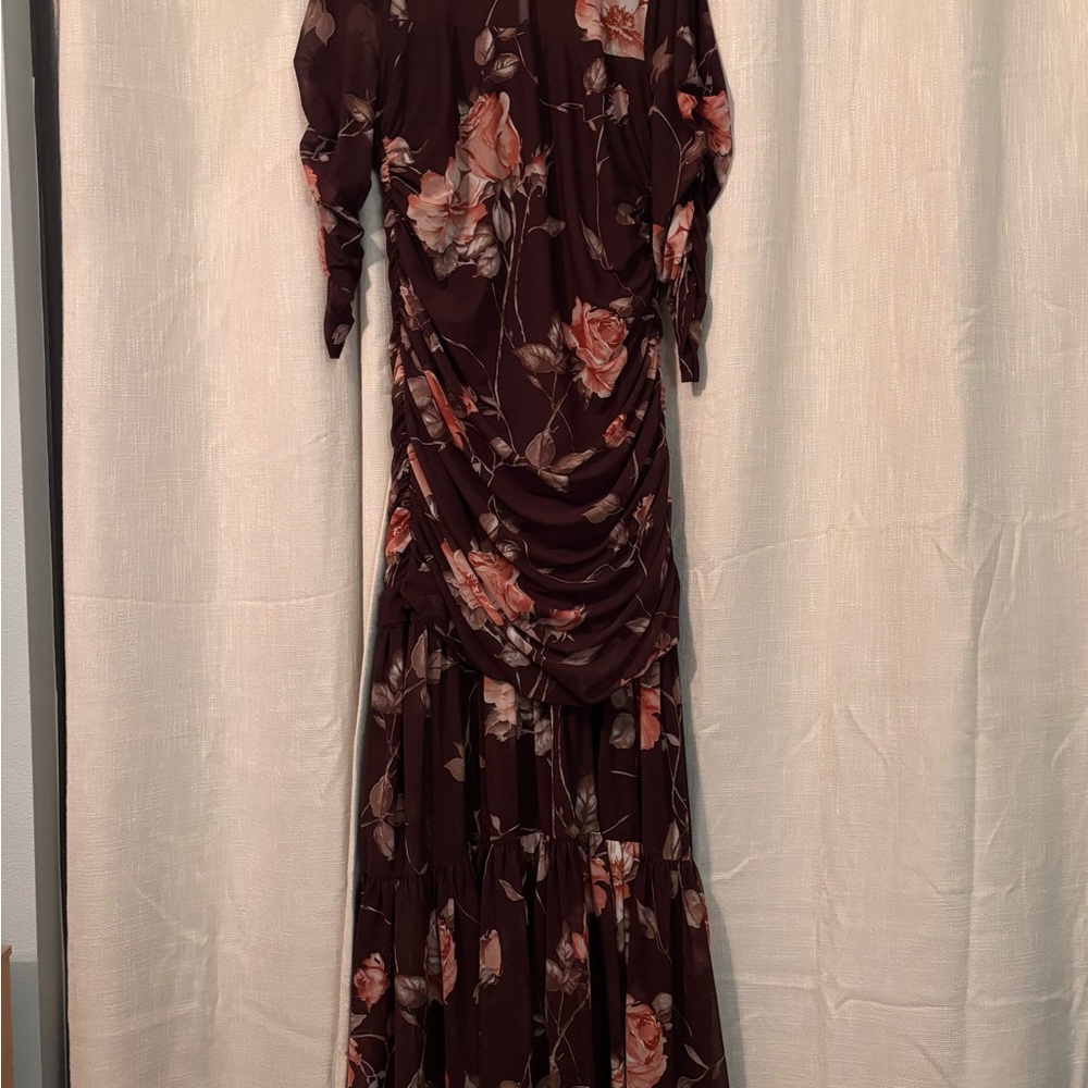 Anthropologie Erin Fetherston Maxine Mesh Maxi Dress